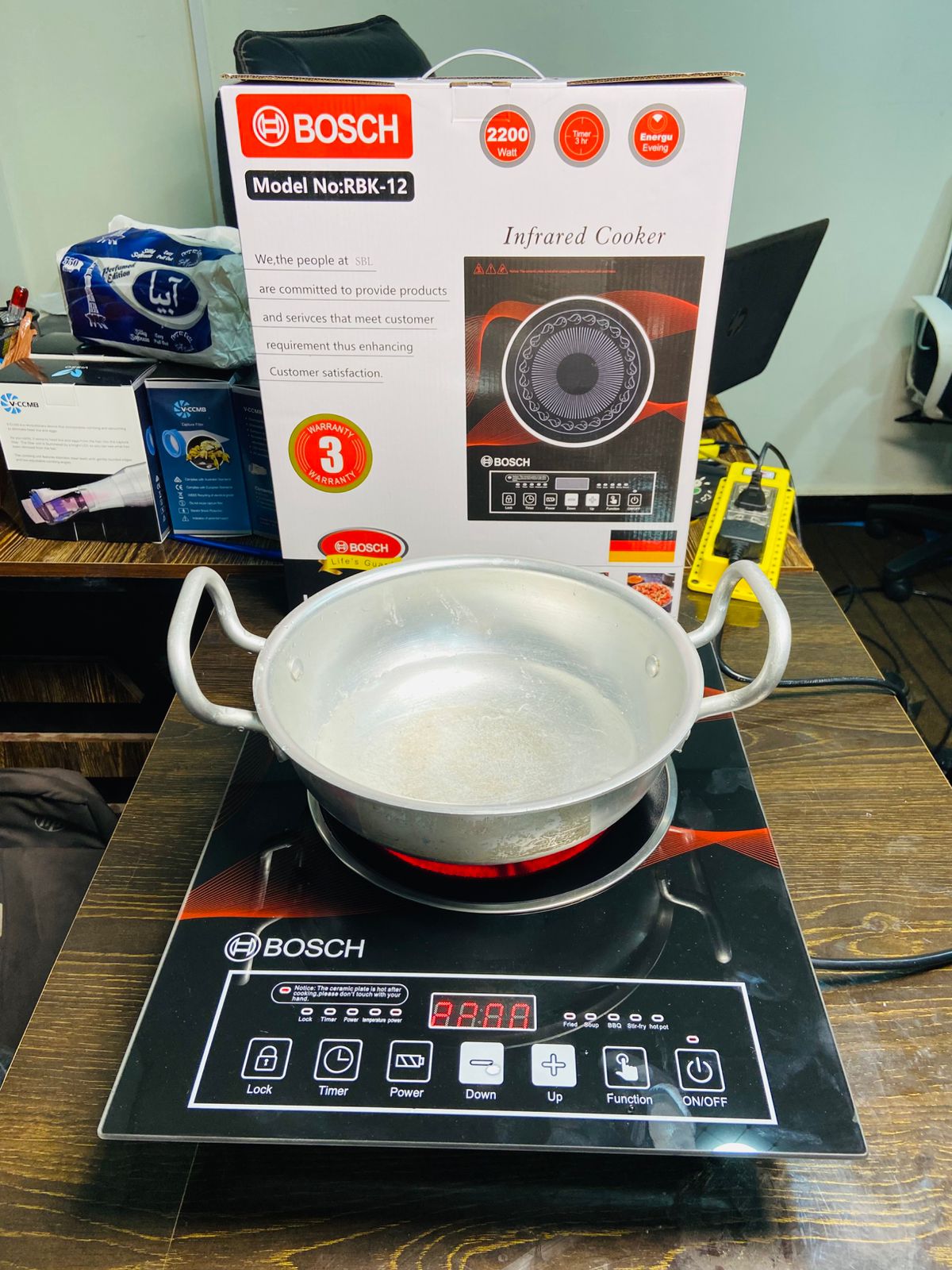 Bosch Premium Infrared Cooker RBK-12 | Energy Efficient